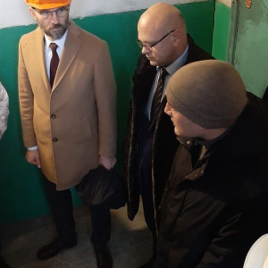 Руководитель ГЖИ Воронежской области принял участие в выездном совещании по вопросу восстановления дома № 88 по ул. Хользунова