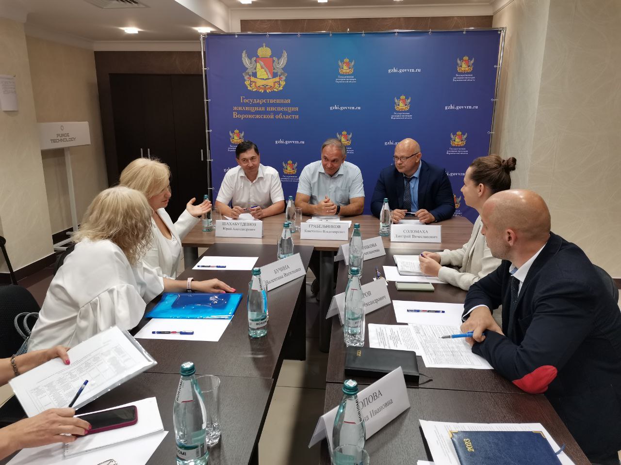 В госжилинспекции Воронежской области обсудили реализацию в органе госжилнадзора принципов бережливого управления