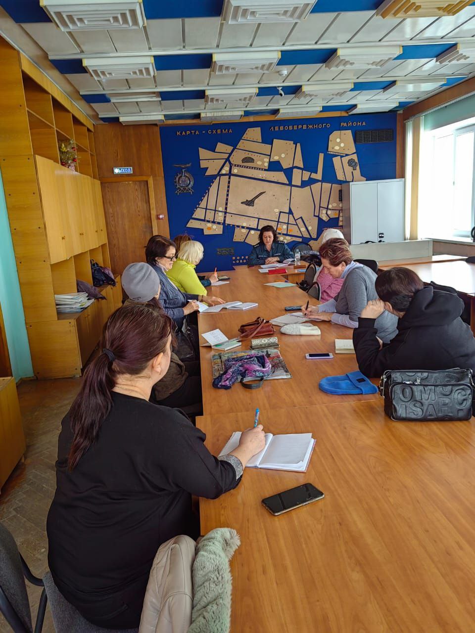 Начальник отдела реестров лицензий приняла участие в заседании «Клуба ЖКХ» в управе Левобережного района города Воронежа