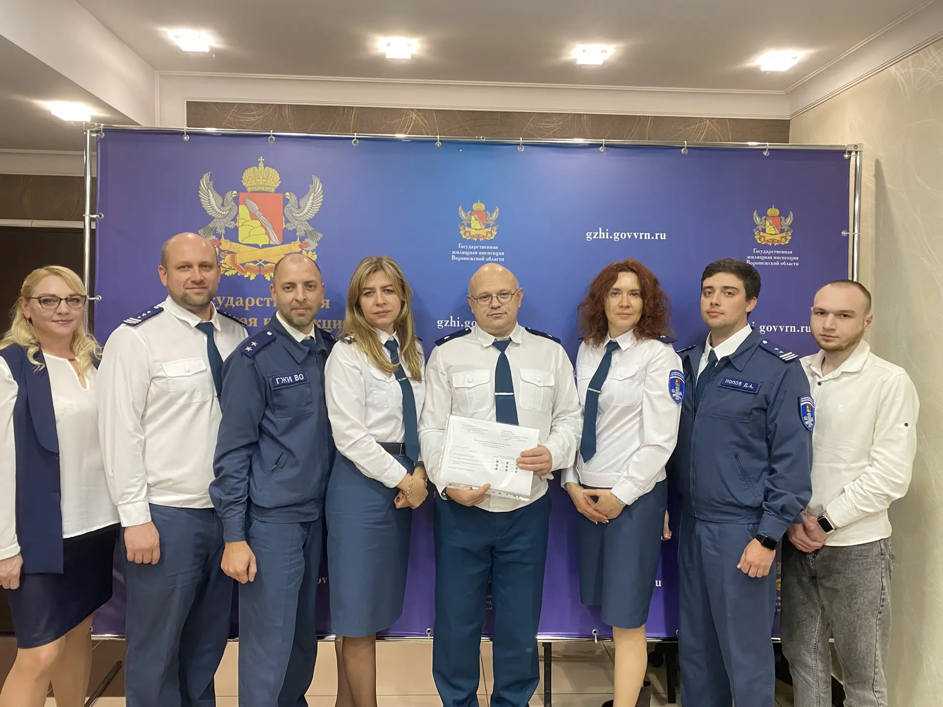 21 октября 2025 г. в ГЖИ ВО с целью определения соответствия Инспекции статусу «Образец регионального уровня» была проведена партнерская проверка